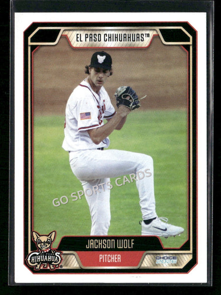 2026 El Paso Chihuahuas Jackson Wolf