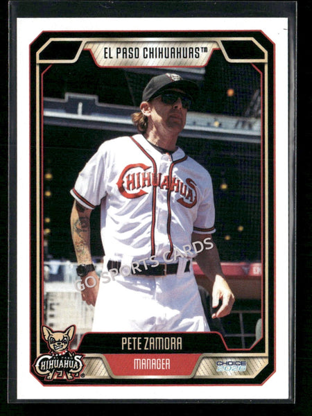 2026 El Paso Chihuahuas Pete Zamora