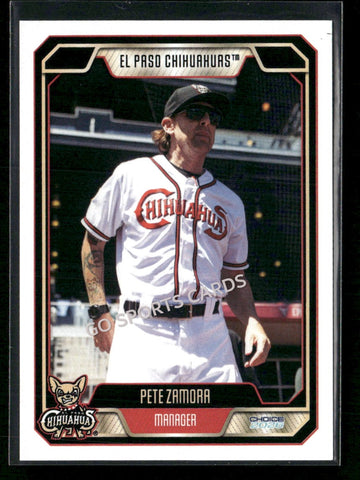 2026 El Paso Chihuahuas Pete Zamora