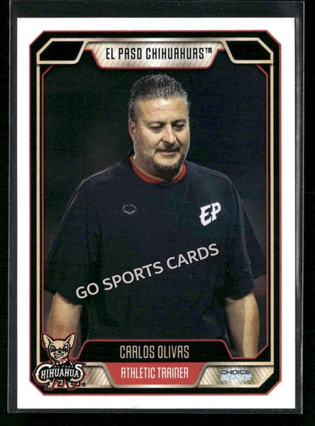 2026 El Paso Chihuahuas Carlos Olivas