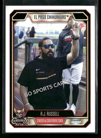 2026 El Paso Chihuahuas RJ Russell