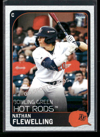 2026 Bowling Green Hot Rods Nathan Flewelling