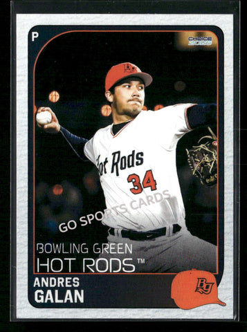 2026 Bowling Green Hot Rods Andres Galan
