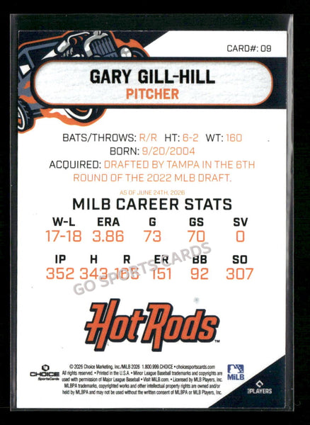 2026 Bowling Green Hot Rods Gary Gill Hill