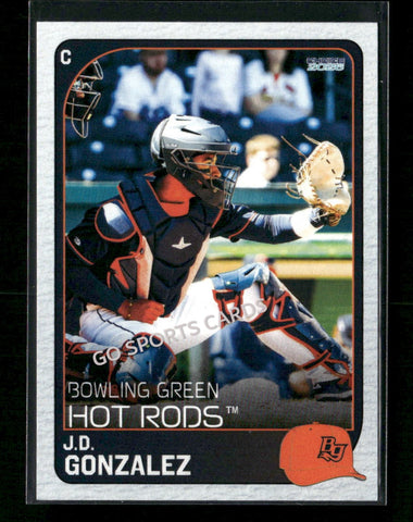 2026 Bowling Green Hot Rods JD Gonzalez