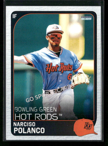 2026 Bowling Green Hot Rods Narciso Polanco