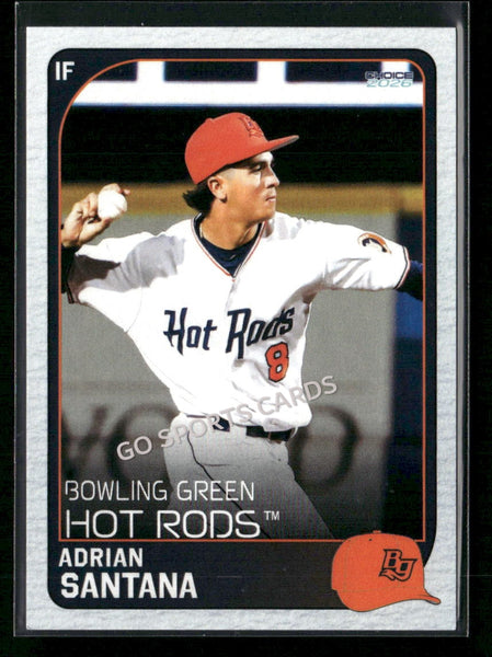 2026 Bowling Green Hot Rods Adrian Santana