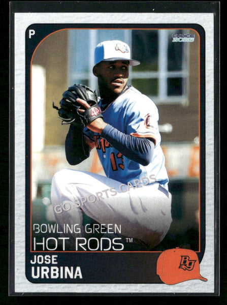 2026 Bowling Green Hot Rods Jose Urbina