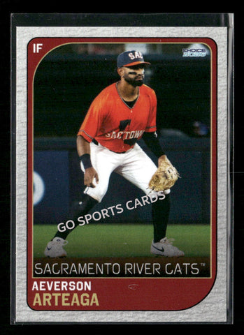2026 Sacramento River Cats Aeverson Arteaga