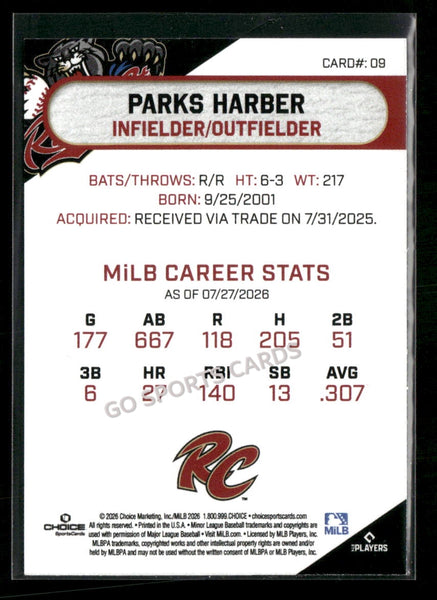 2026 Sacramento River Cats Parks Harber