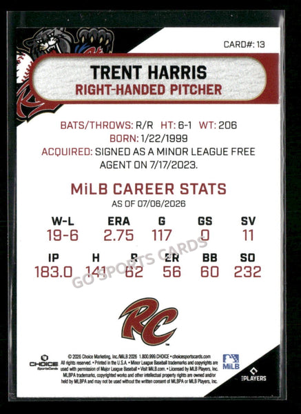2026 Sacramento River Cats Trent Harris