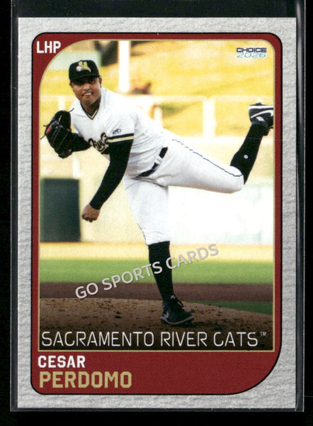 2026 Sacramento River Cats Cesar Perdomo