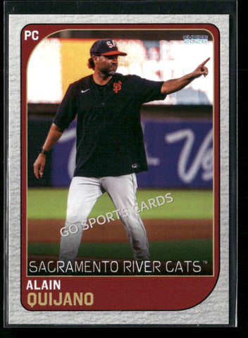 2026 Sacramento River Cats Alain Quijano
