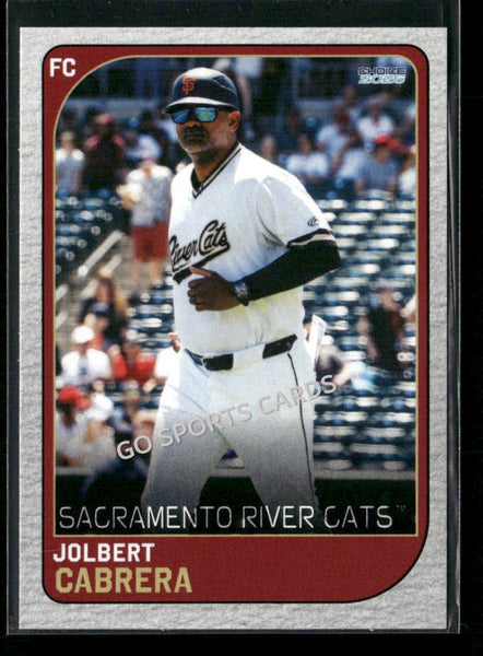 2026 Sacramento River Cats Jolbert Cabrera
