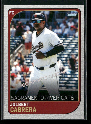 2026 Sacramento River Cats Jolbert Cabrera