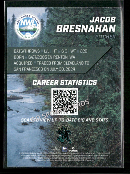 2026 Northwest League Top Prospects 2nd Jacob Bresnahan