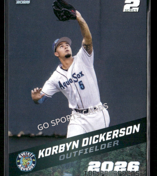 2026 Northwest League Top Prospects 2nd Korbyn Dickerson