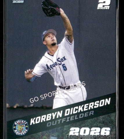 2026 Northwest League Top Prospects 2nd Korbyn Dickerson