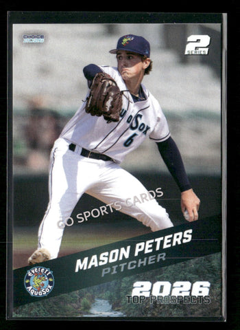 2026 Northwest League Top Prospects 2nd Mason Peters