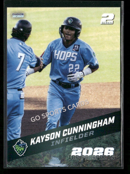 2026 Northwest League Top Prospects 2nd Kayson Cunningham
