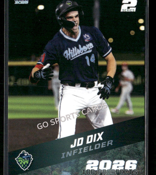 2026 Northwest League Top Prospects 2nd JD Dix