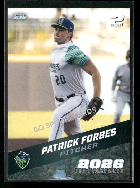2026 Northwest League Top Prospects 2nd Patrick Forbes
