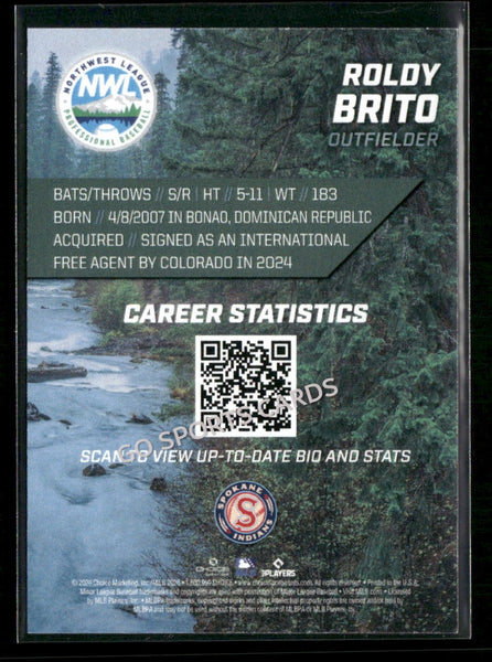 2026 Northwest League Top Prospects 2nd Roldy Brito