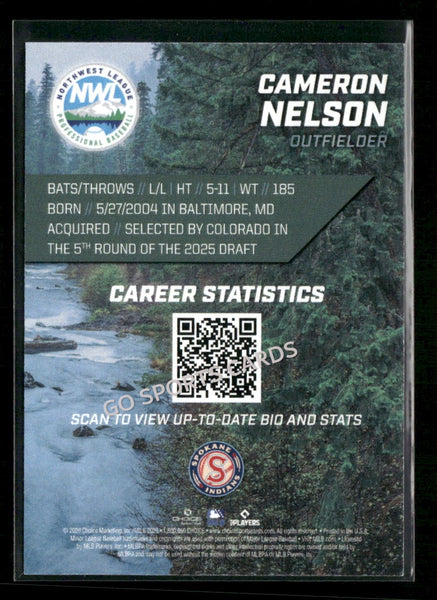 2026 Northwest League Top Prospects 2nd Cameron Cam Nelson