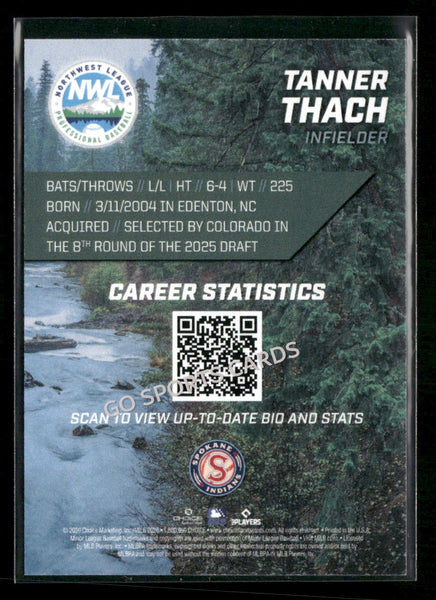 2026 Northwest League Top Prospects 2nd Tanner Thach