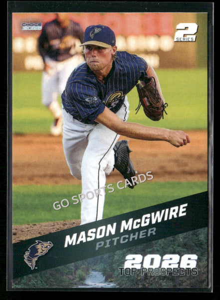 2026 Northwest League Top Prospects 2nd Mason McGwire