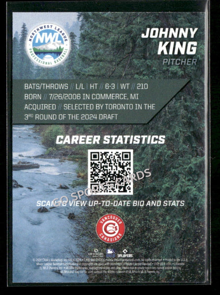 2026 Northwest League Top Prospects 2nd Johnny King