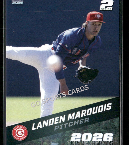2026 Northwest League Top Prospects 2nd Landen Maroudis