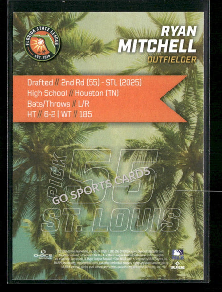 2026 Florida League Fresh Faces Top Prospects Ryan Mitchell
