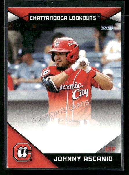 2026 Chattanooga Lookouts Johnny Ascanio