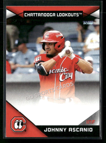 2026 Chattanooga Lookouts Johnny Ascanio