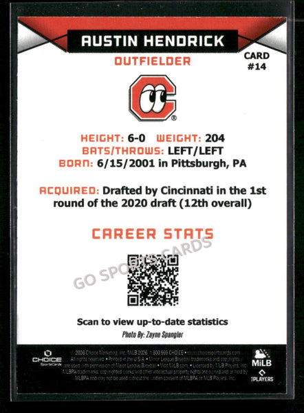 2026 Chattanooga Lookouts Austin Hendrick