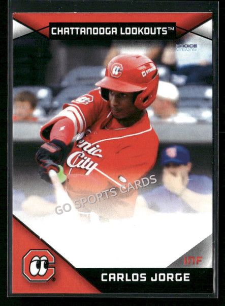 2026 Chattanooga Lookouts Carlos Jorge