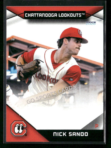 2026 Chattanooga Lookouts Nick Sando