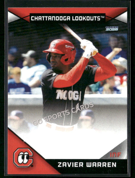 2026 Chattanooga Lookouts Zavier Warren