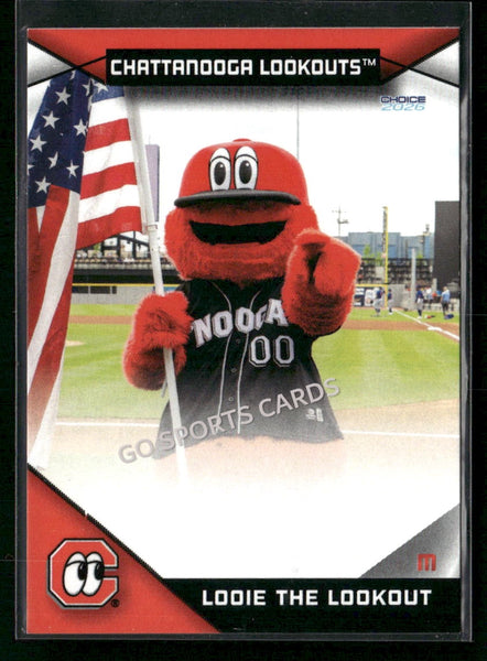 2026 Chattanooga Lookouts Lodie The Lookout Mascot