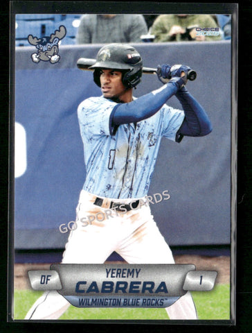 2026 Wilmington Blue Rocks Yeremy Cabrera