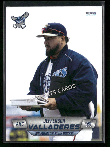 2026 Wilmington Blue Rocks Jefferson Valladeres