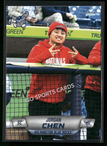 2026 Wilmington Blue Rocks Jordan Chen