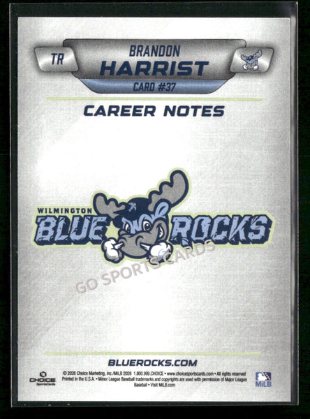 2026 Wilmington Blue Rocks Brandon Harrist