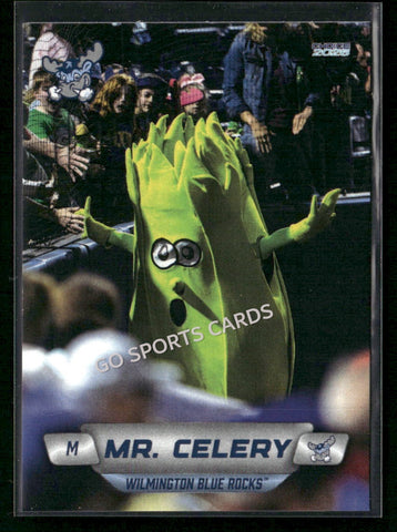 2026 Wilmington Blue Rocks Mr Celery Mascot