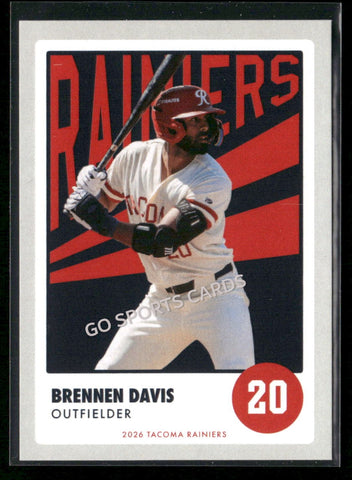 2026 Tacoma Rainiers Brennen Davis