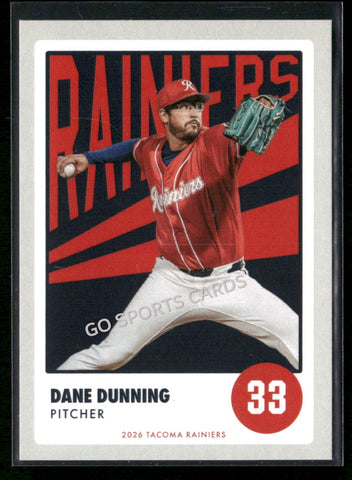 2026 Tacoma Rainiers Dane Dunning