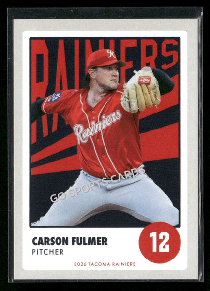 2026 Tacoma Rainiers Carson Fulmer