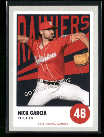 2026 Tacoma Rainiers Nick Garcia
