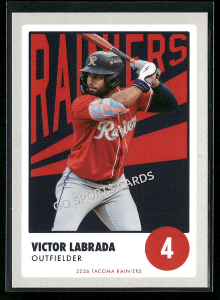 2026 Tacoma Rainiers Victor Labrada